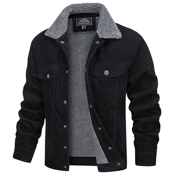 Men’s Corduroy Jacket – Vintage Sherpa Fleece 7